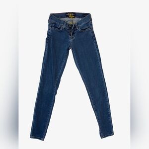 Lucky Brand Charlie Dark Blue Skinny Jeans 0